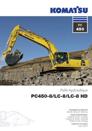 Excavadoras de orugas Komatsu PC450HRD-8