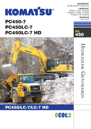 Excavadoras de orugas Komatsu PC450LC-7
