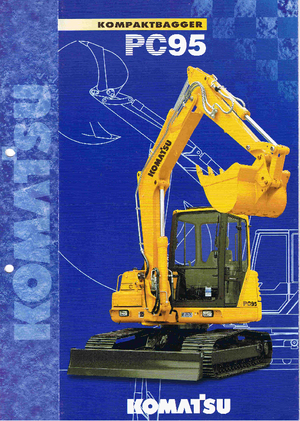 Excavadoras de orugas Komatsu PC95 -1