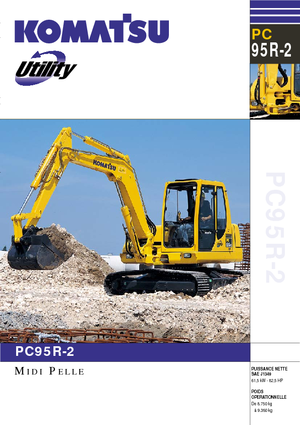 Excavadoras de orugas Komatsu PC95R-2