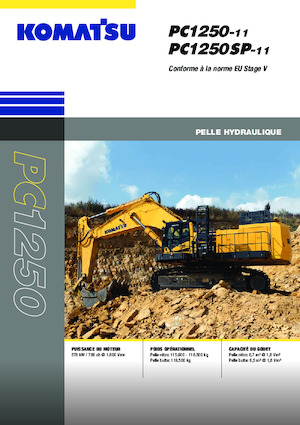 Excavadoras de orugas Komatsu PC1250-11E0