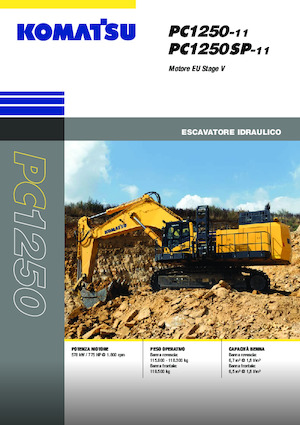 Excavadoras de orugas Komatsu PC1250-11E0