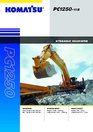 Excavadoras de orugas Komatsu PC1250-11R