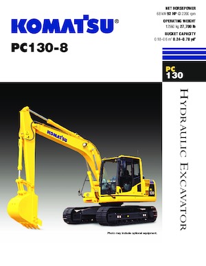 Excavadoras de orugas Komatsu PC130-8