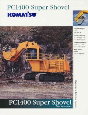 Excavadoras de orugas Komatsu PC8000