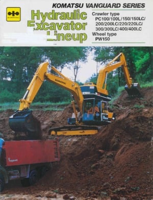 Excavadoras de orugas Komatsu PC100