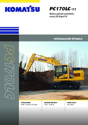 Excavadoras de orugas Komatsu PC170LC-11