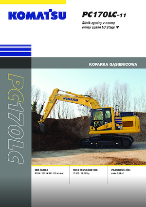 Excavadoras de orugas Komatsu PC170LC-11