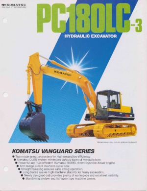 Excavadoras de orugas Komatsu PC180LC-3