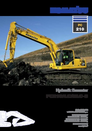 Excavadoras de orugas Komatsu PC210-8