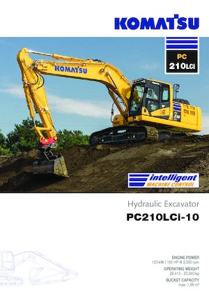 Excavadoras de orugas Komatsu PC210LCi-10