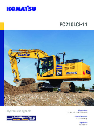 Excavadoras de orugas Komatsu PC210LCi-11E0