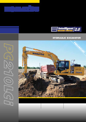 Excavadoras de orugas Komatsu PC210LCi-11E0