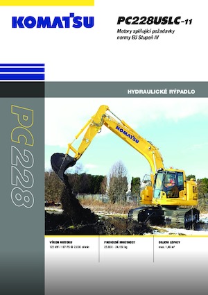 Excavadoras de orugas Komatsu PC228USLC-11E0