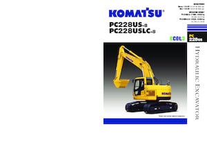 Excavadoras de orugas Komatsu PC228USLC-8