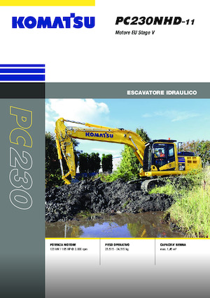 Excavadoras de orugas Komatsu PC230NHD-11E0