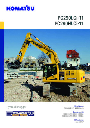 Excavadoras de orugas Komatsu PC210LCi-11E0