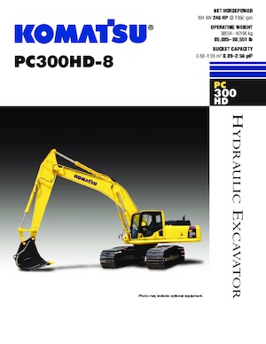 Excavadoras de orugas Komatsu PC300HD-8