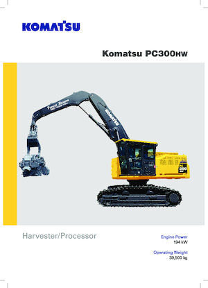 Excavadoras de orugas Komatsu PC300HW