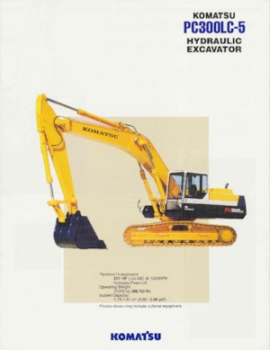 Excavadoras de orugas Komatsu PC300LC-5