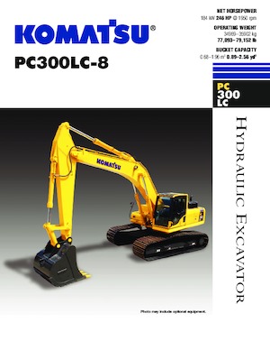 Excavadoras de orugas Komatsu PC300LC-8