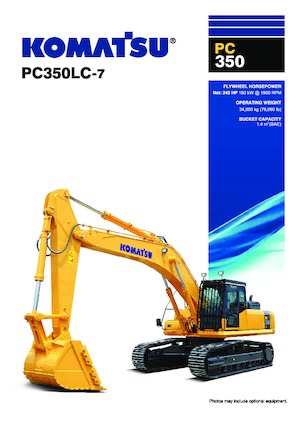 Excavadoras de orugas Komatsu PC350LC-7