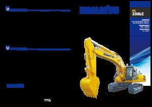 Excavadoras de orugas Komatsu PC350LC-8MO