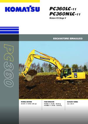 Excavadoras de orugas Komatsu PC360LC-11E0