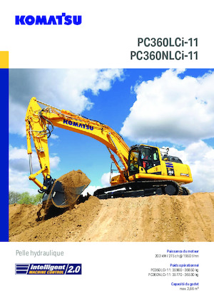 Excavadoras de orugas Komatsu PC360LCi-11 