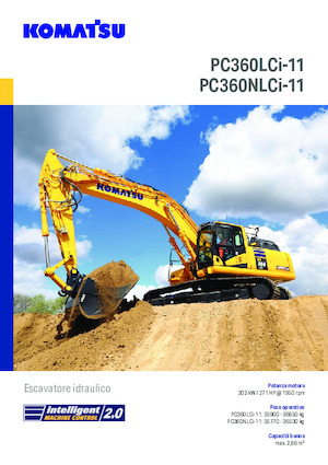 Excavadoras de orugas Komatsu PC360LCi-11 