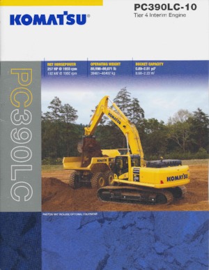 Excavadoras de orugas Komatsu PC390LC-10 SLF