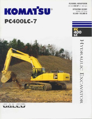 Excavadoras de orugas Komatsu PC400LC-7