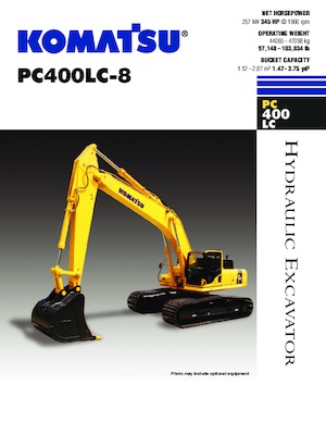Excavadoras de orugas Komatsu PC400LC-8