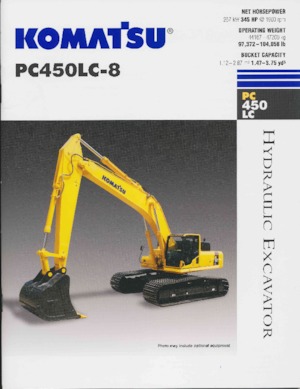 Excavadoras de orugas Komatsu PC450LC-8