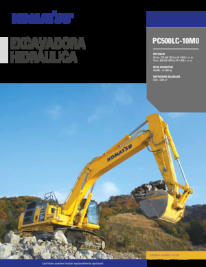 Excavadoras de orugas Komatsu PC500LC-10M0