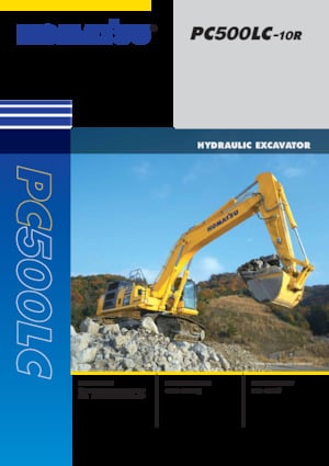 Excavadoras de orugas Komatsu PC500LC-10R