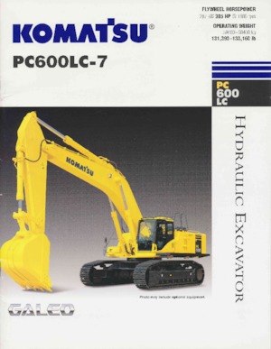 Excavadoras de orugas Komatsu PC600LC-7