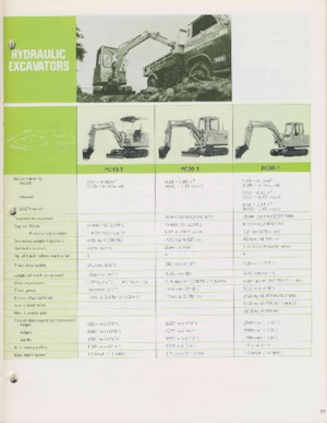 Excavadoras de orugas Komatsu PC60L-1
