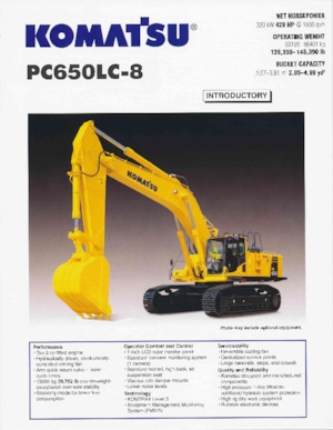Excavadoras de orugas Komatsu PC650LC-8