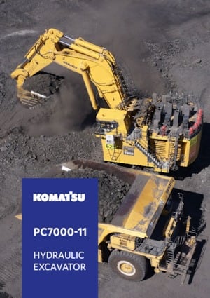 Excavadoras de orugas Komatsu PC7000-11 
