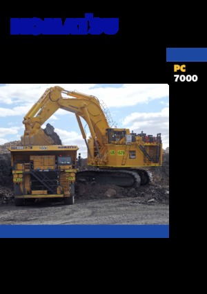 Excavadoras de orugas Komatsu PC7000-6 