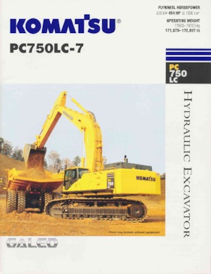 Excavadoras de orugas Komatsu PC750LC-7