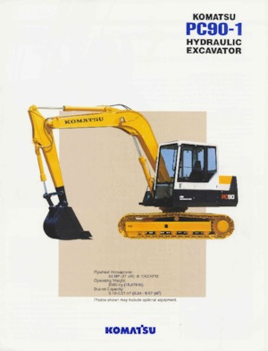 Excavadoras de orugas Komatsu PC90-1