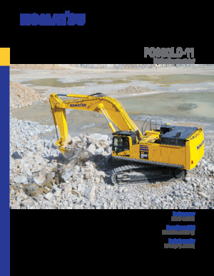 Excavadoras de orugas Komatsu PC900LC-11
