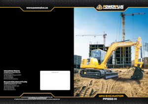 Excavadoras de orugas PowerPlus PP65E-XI