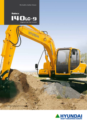 Excavadoras de orugas Hyundai R 140 LC-9