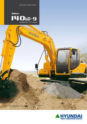 Excavadoras de orugas Hyundai R 140 LC-9