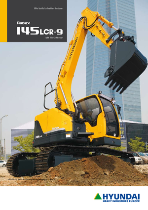 Excavadoras de orugas Hyundai R 145 LCR 9