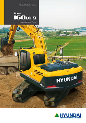 Excavadoras de orugas Hyundai R 160 LC 9