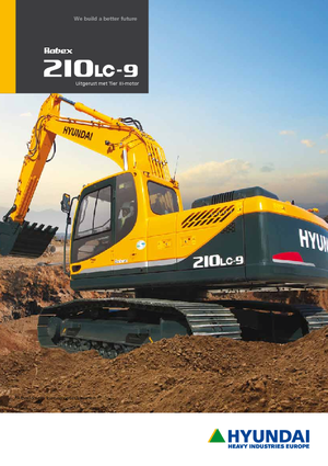 Excavadoras de orugas Hyundai R 210 LC 9